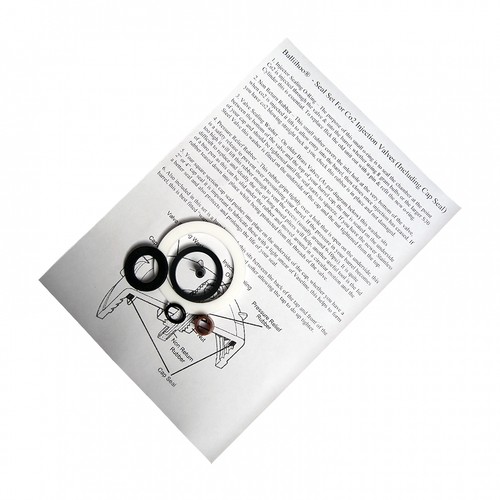 Complete valve cap seal set - valve,